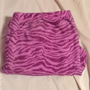 Purple pajama pants